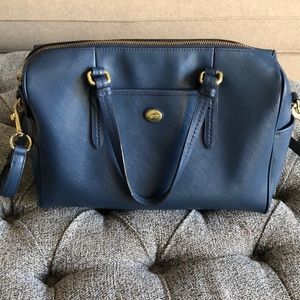 Coach Handbag Medium size Navy Blue